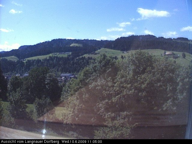 Webcam-Bild: Aussicht vom Dorfberg in Langnau 20090610-110500