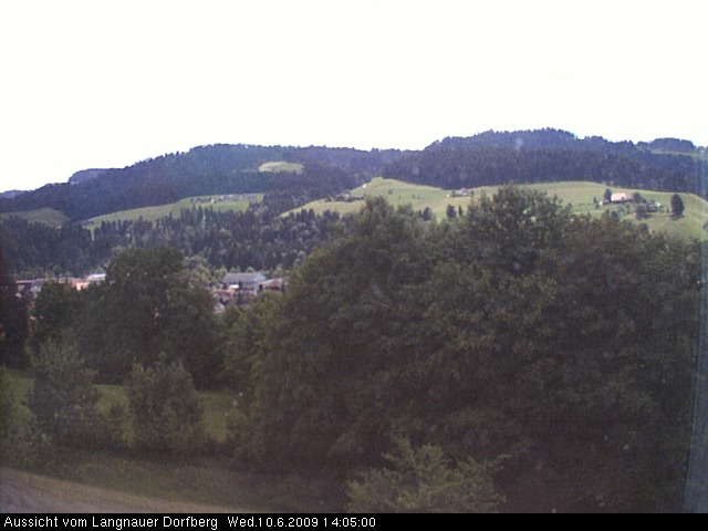Webcam-Bild: Aussicht vom Dorfberg in Langnau 20090610-140500