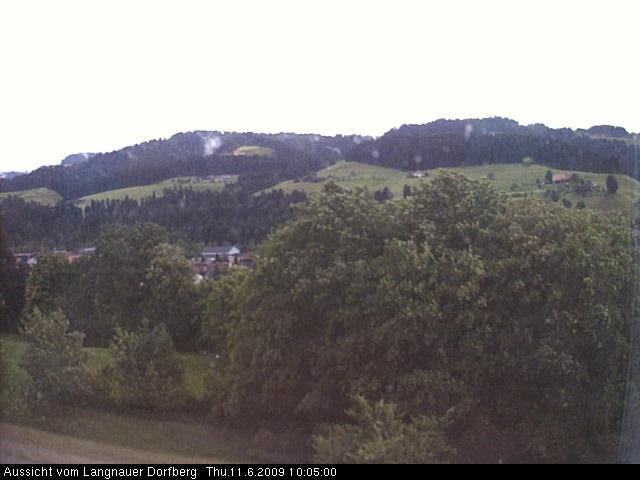 Webcam-Bild: Aussicht vom Dorfberg in Langnau 20090611-100500