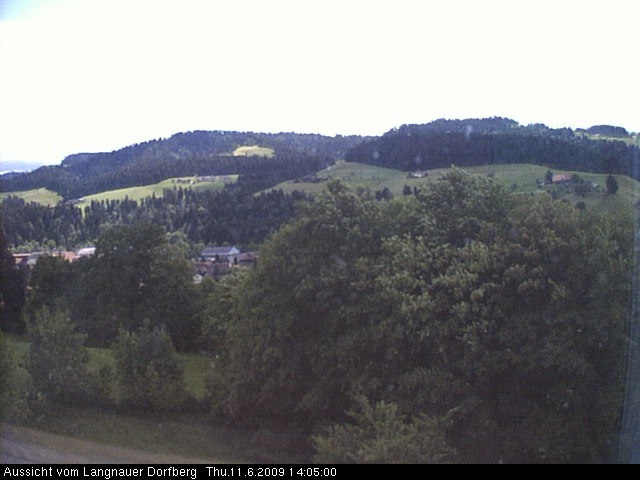 Webcam-Bild: Aussicht vom Dorfberg in Langnau 20090611-140500