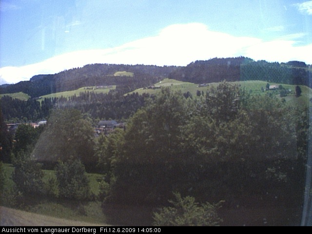 Webcam-Bild: Aussicht vom Dorfberg in Langnau 20090612-140500
