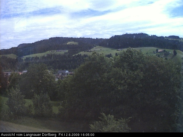 Webcam-Bild: Aussicht vom Dorfberg in Langnau 20090612-160500