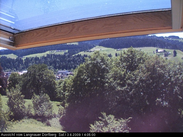 Webcam-Bild: Aussicht vom Dorfberg in Langnau 20090613-140500