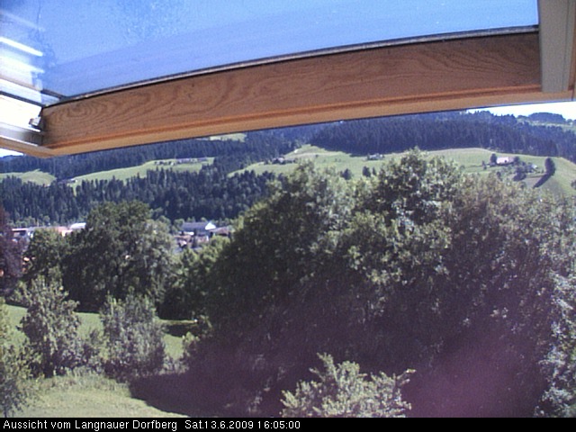 Webcam-Bild: Aussicht vom Dorfberg in Langnau 20090613-160500