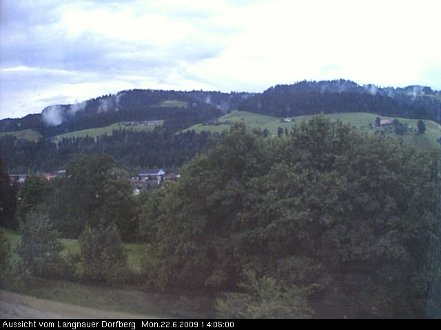 Webcam-Bild: Aussicht vom Dorfberg in Langnau 20090622-140500