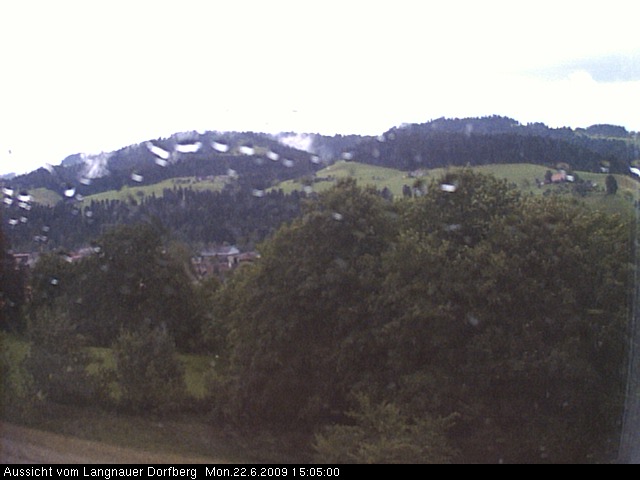 Webcam-Bild: Aussicht vom Dorfberg in Langnau 20090622-150500