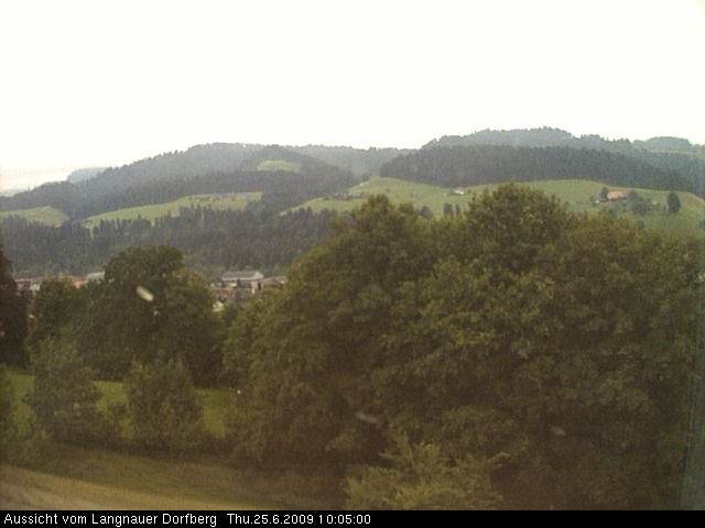 Webcam-Bild: Aussicht vom Dorfberg in Langnau 20090625-100500