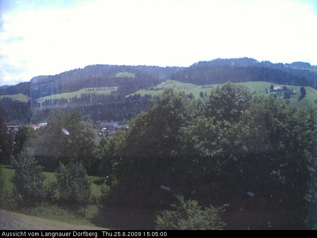 Webcam-Bild: Aussicht vom Dorfberg in Langnau 20090625-150500