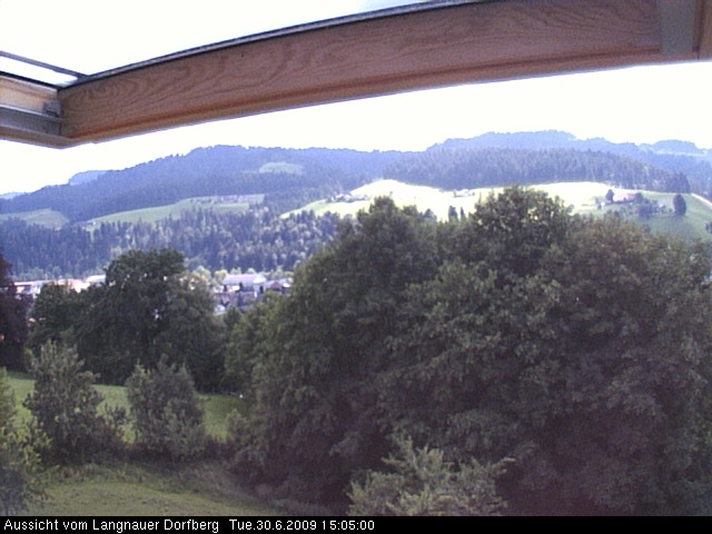 Webcam-Bild: Aussicht vom Dorfberg in Langnau 20090630-150500