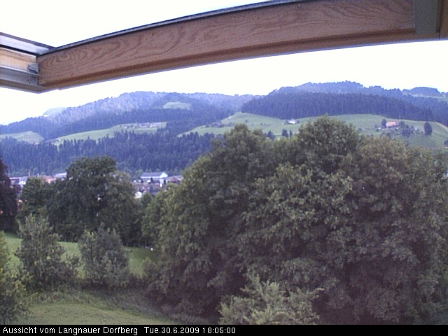 Webcam-Bild: Aussicht vom Dorfberg in Langnau 20090630-180500