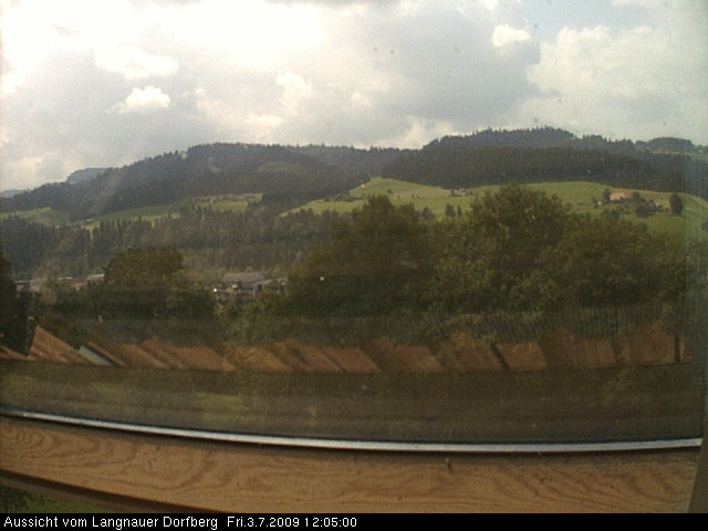 Webcam-Bild: Aussicht vom Dorfberg in Langnau 20090703-120500