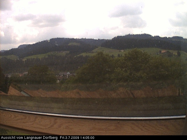 Webcam-Bild: Aussicht vom Dorfberg in Langnau 20090703-140500