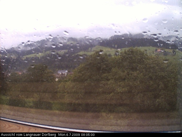 Webcam-Bild: Aussicht vom Dorfberg in Langnau 20090706-080500