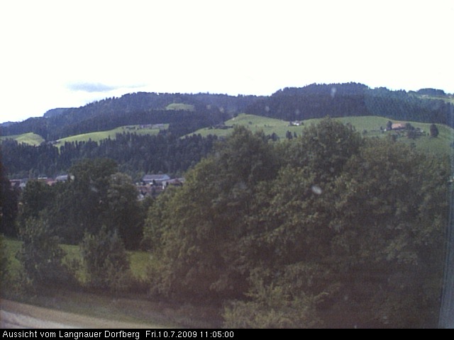 Webcam-Bild: Aussicht vom Dorfberg in Langnau 20090710-110500