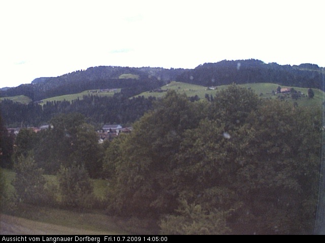 Webcam-Bild: Aussicht vom Dorfberg in Langnau 20090710-140500