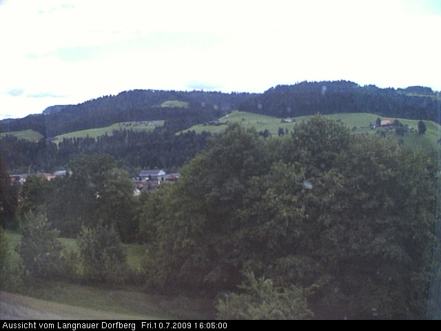 Webcam-Bild: Aussicht vom Dorfberg in Langnau 20090710-160500