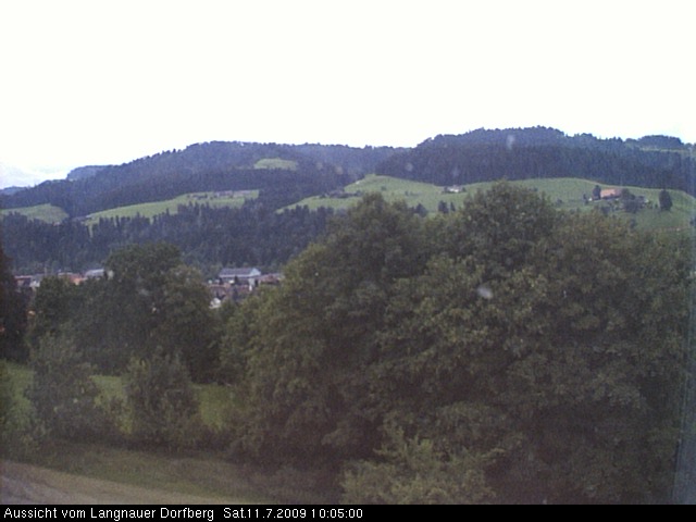 Webcam-Bild: Aussicht vom Dorfberg in Langnau 20090711-100500