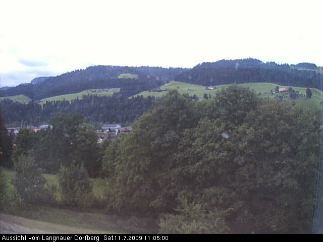 Webcam-Bild: Aussicht vom Dorfberg in Langnau 20090711-110500