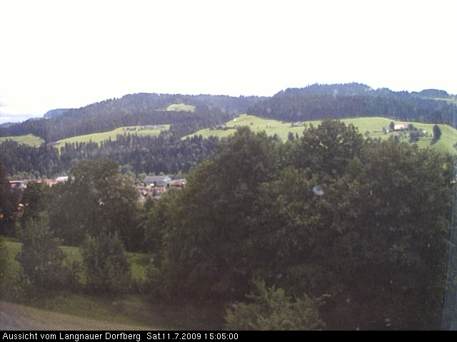 Webcam-Bild: Aussicht vom Dorfberg in Langnau 20090711-150500