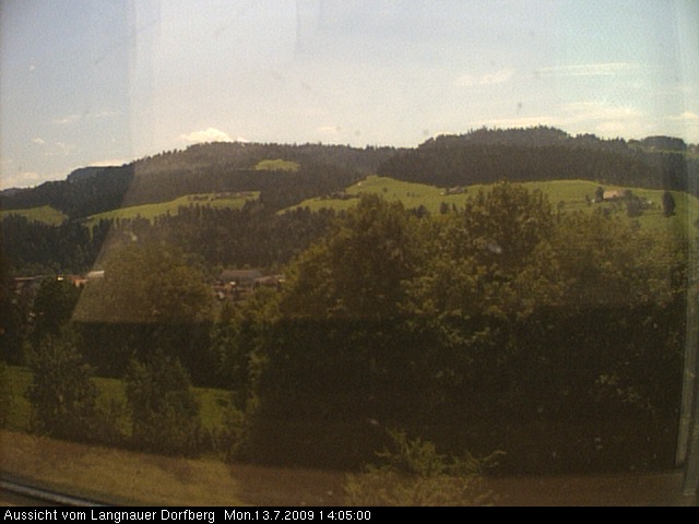 Webcam-Bild: Aussicht vom Dorfberg in Langnau 20090713-140500