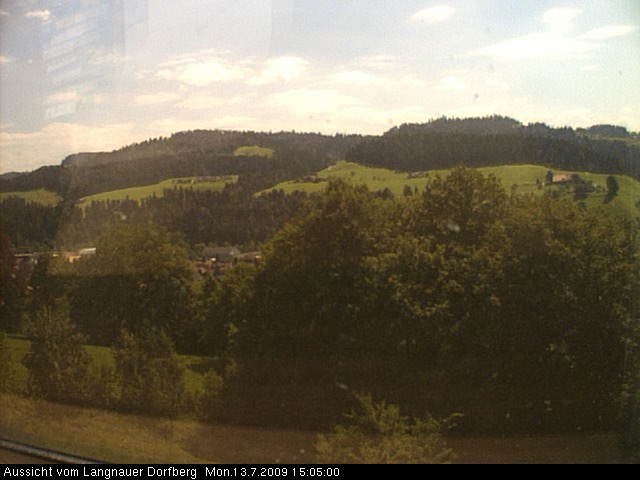 Webcam-Bild: Aussicht vom Dorfberg in Langnau 20090713-150500