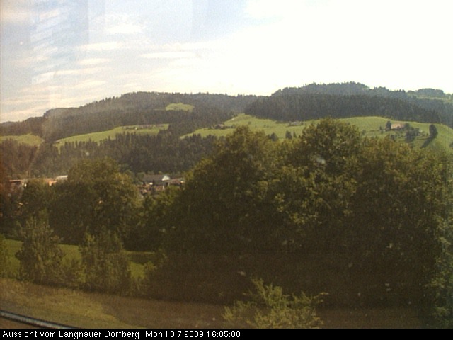 Webcam-Bild: Aussicht vom Dorfberg in Langnau 20090713-160500