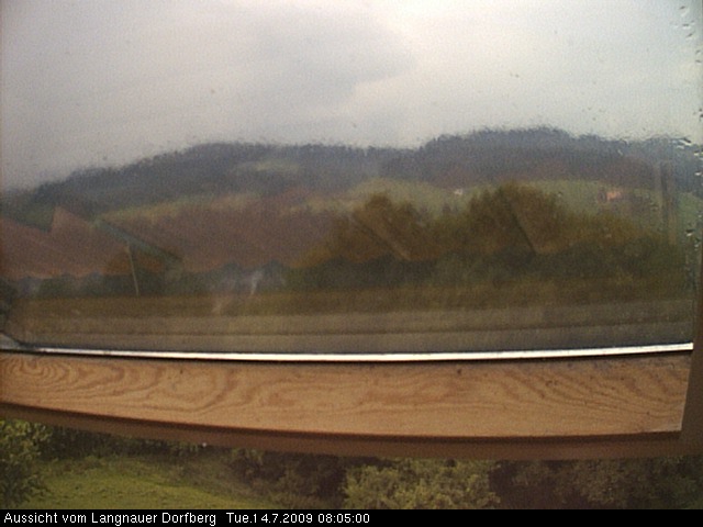Webcam-Bild: Aussicht vom Dorfberg in Langnau 20090714-080500