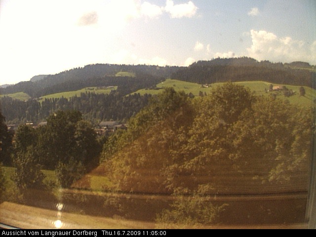 Webcam-Bild: Aussicht vom Dorfberg in Langnau 20090716-110500