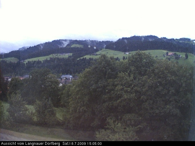 Webcam-Bild: Aussicht vom Dorfberg in Langnau 20090718-150500