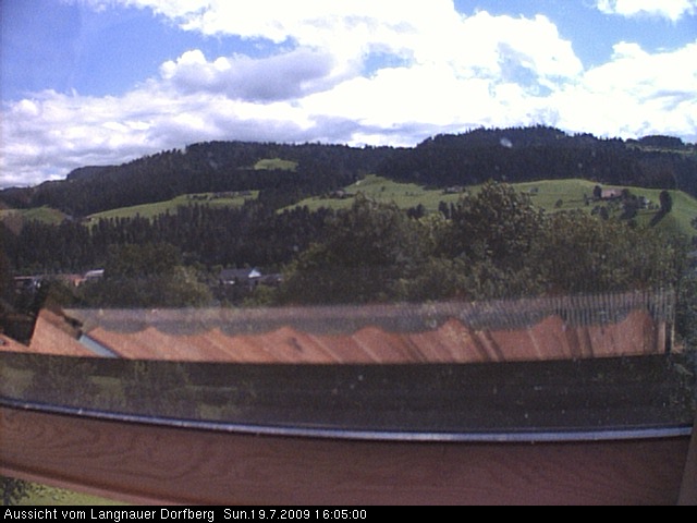 Webcam-Bild: Aussicht vom Dorfberg in Langnau 20090719-160500