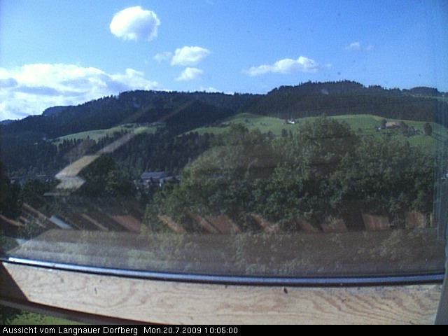 Webcam-Bild: Aussicht vom Dorfberg in Langnau 20090720-100500