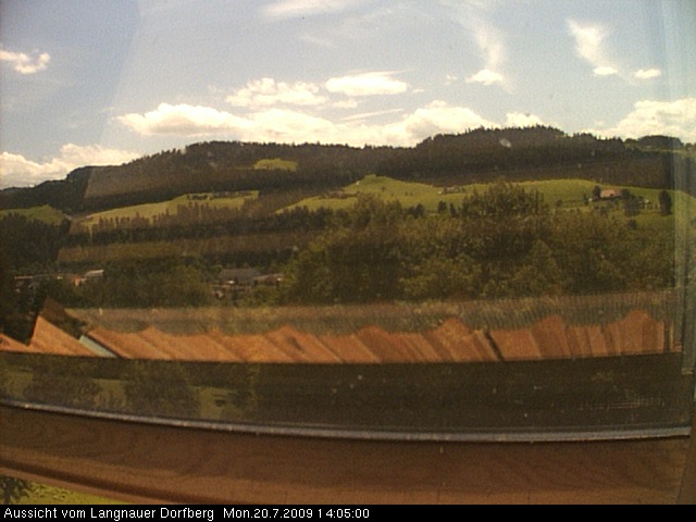 Webcam-Bild: Aussicht vom Dorfberg in Langnau 20090720-140500