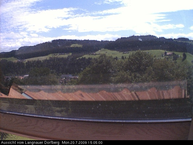 Webcam-Bild: Aussicht vom Dorfberg in Langnau 20090720-150500