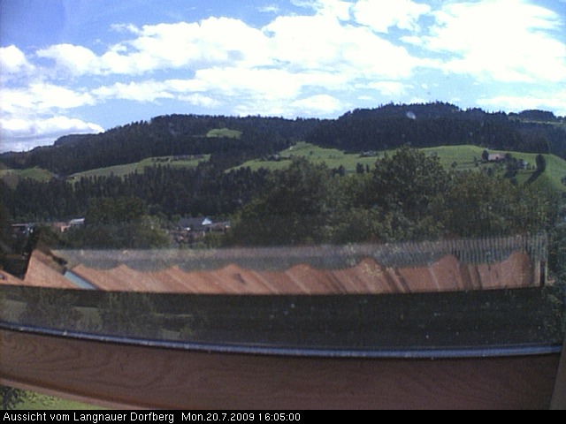 Webcam-Bild: Aussicht vom Dorfberg in Langnau 20090720-160500