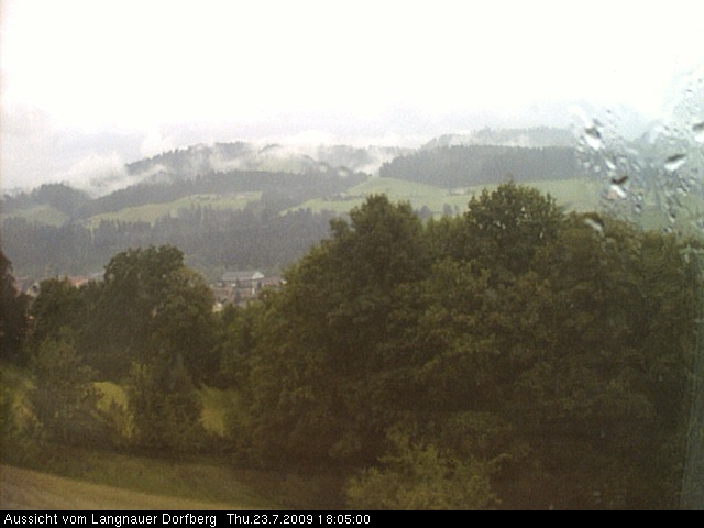 Webcam-Bild: Aussicht vom Dorfberg in Langnau 20090723-180500