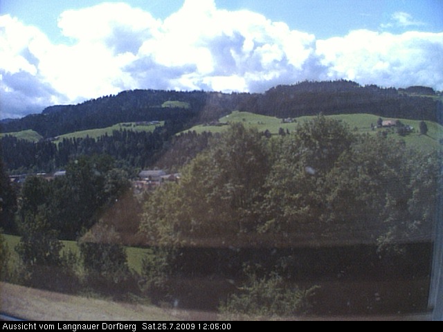 Webcam-Bild: Aussicht vom Dorfberg in Langnau 20090725-120500