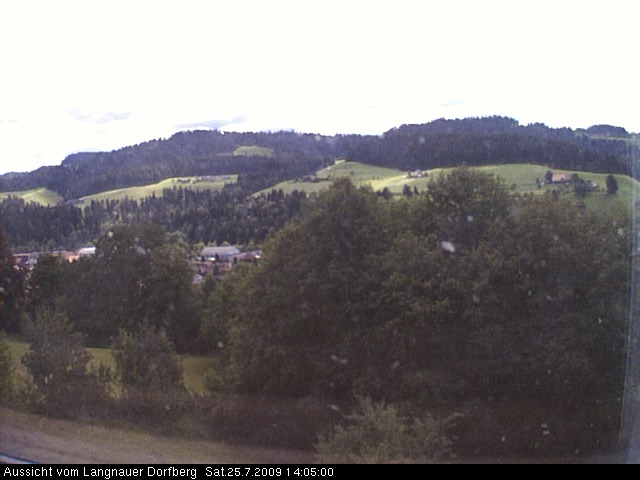 Webcam-Bild: Aussicht vom Dorfberg in Langnau 20090725-140500