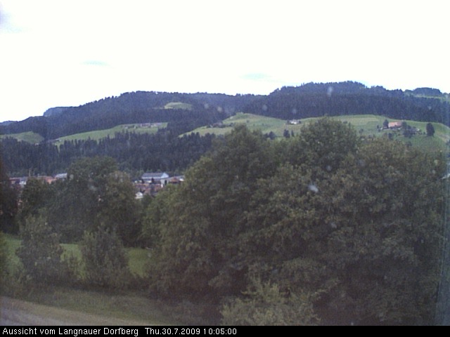 Webcam-Bild: Aussicht vom Dorfberg in Langnau 20090730-100500