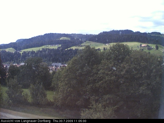 Webcam-Bild: Aussicht vom Dorfberg in Langnau 20090730-110500