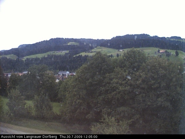 Webcam-Bild: Aussicht vom Dorfberg in Langnau 20090730-120500