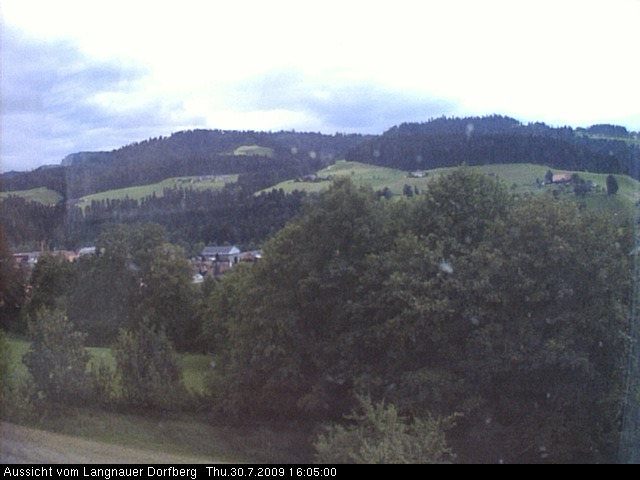 Webcam-Bild: Aussicht vom Dorfberg in Langnau 20090730-160500