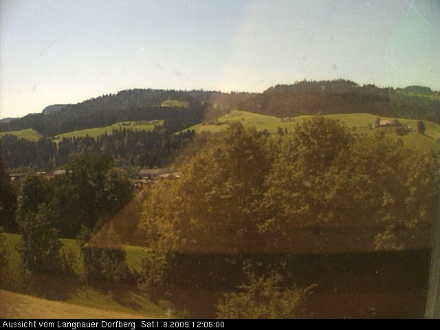 Webcam-Bild: Aussicht vom Dorfberg in Langnau 20090801-120500
