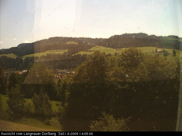 Webcam-Bild: Aussicht vom Dorfberg in Langnau 20090801-140500
