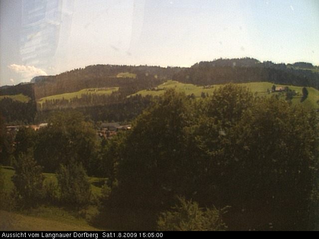 Webcam-Bild: Aussicht vom Dorfberg in Langnau 20090801-150500