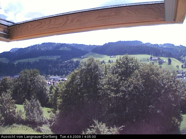Webcam-Bild: Aussicht vom Dorfberg in Langnau 20090804-140500