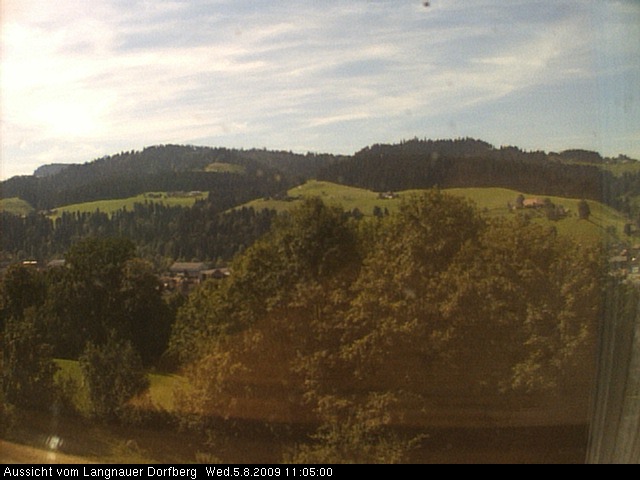 Webcam-Bild: Aussicht vom Dorfberg in Langnau 20090805-110500