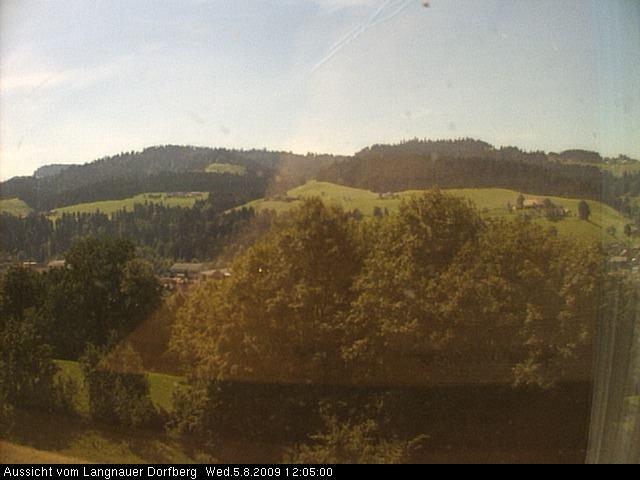 Webcam-Bild: Aussicht vom Dorfberg in Langnau 20090805-120500