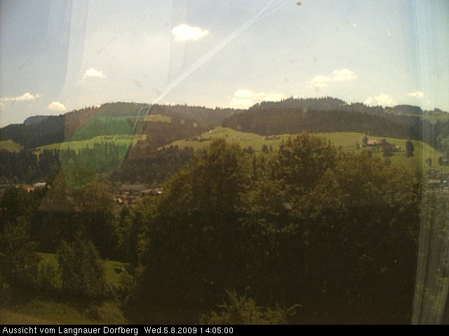 Webcam-Bild: Aussicht vom Dorfberg in Langnau 20090805-140500