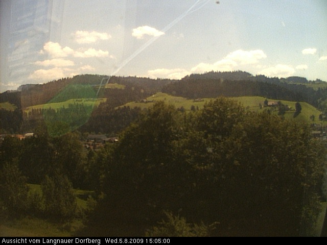 Webcam-Bild: Aussicht vom Dorfberg in Langnau 20090805-150500