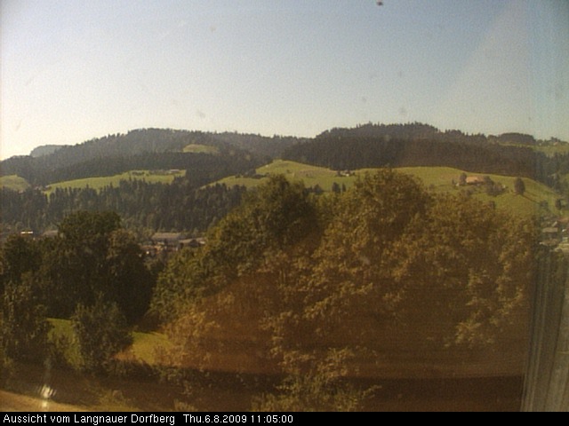 Webcam-Bild: Aussicht vom Dorfberg in Langnau 20090806-110500